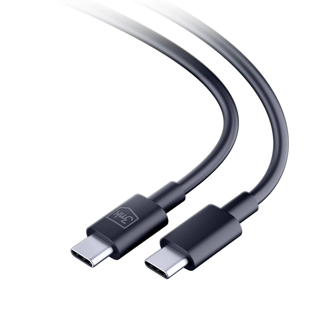 Καλώδιο Δεδομένων και Φόρτισης USB-C - USB-C 3MK Hyper, 100W, 1.2m, Μαύρο