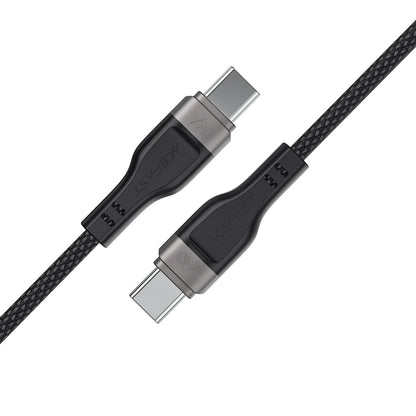 Καλώδιο Δεδομένων και Φόρτισης USB-C - USB-C Acefast C11-03, 60W, 1.2m, Μαύρο