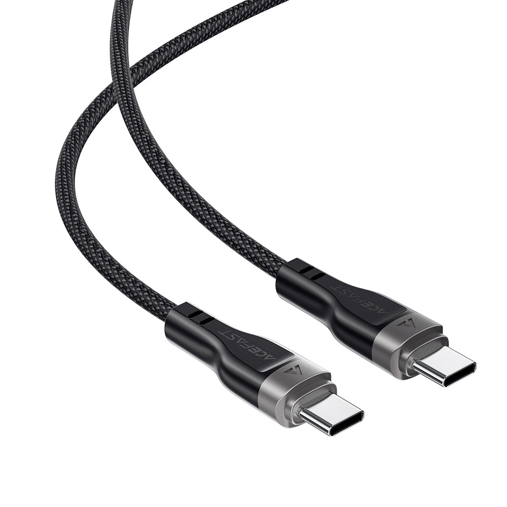 Καλώδιο Δεδομένων και Φόρτισης USB-C - USB-C Acefast C11-03, 60W, 1.2m, Μαύρο