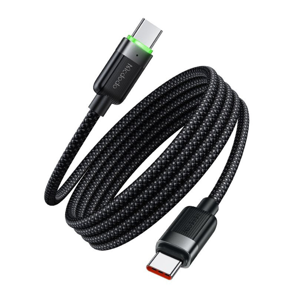 Καλώδιο Δεδομένων και Φόρτισης USB-C - USB-C McDodo CA-2000 Self Winding, 60W, 1.2m, Μαύρο