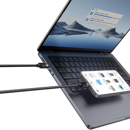 Καλώδιο Δεδομένων και Φόρτισης USB-C - USB-C McDodo CA-2000 Self Winding, 60W, 1.2m, Μαύρο