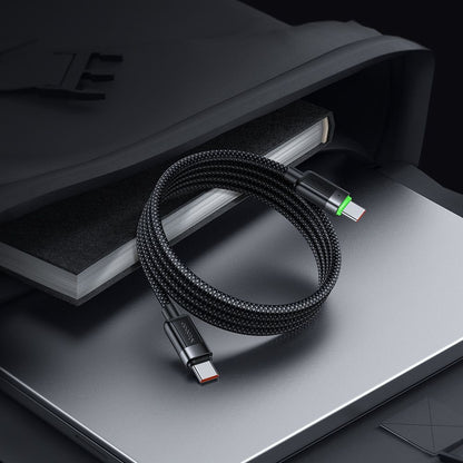 Καλώδιο Δεδομένων και Φόρτισης USB-C - USB-C McDodo CA-2000 Self Winding, 60W, 1.2m, Μαύρο