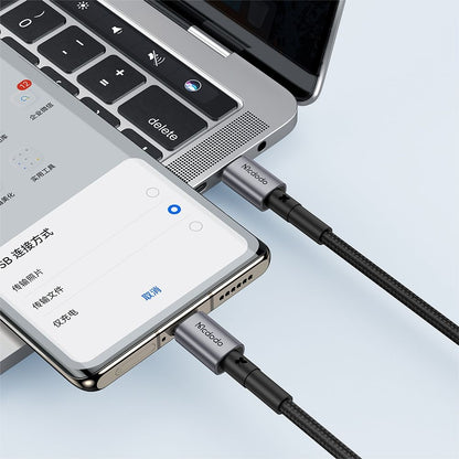 Καλώδιο Δεδομένων και Φόρτισης USB-C - USB-C McDodo CA-3130, 65W, 1m, Μαύρο