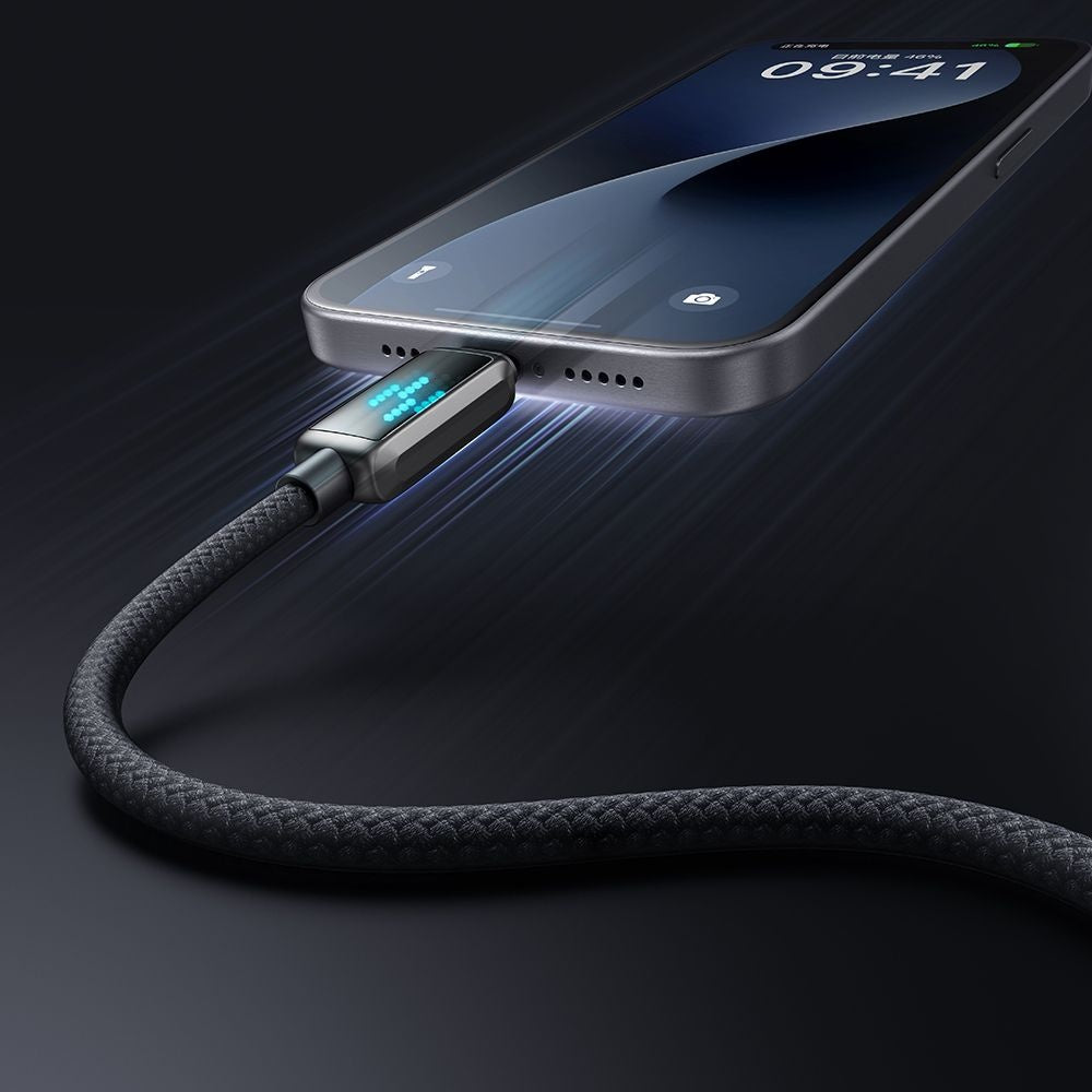 Καλώδιο Δεδομένων και Φόρτισης USB-C - USB-C McDodo CA-4250 Display, 100W, 1.2m, Μαύρο