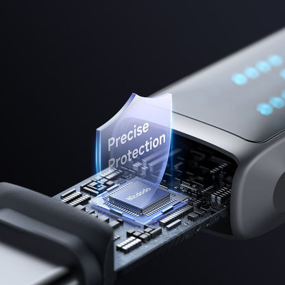 Καλώδιο Δεδομένων και Φόρτισης USB-C - USB-C McDodo CA-4250 Display, 100W, 1.2m, Μαύρο