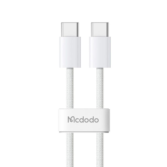 Καλώδιο Δεδομένων και Φόρτισης USB-C - USB-C McDodo CA-5690, 60W, 1m, Λευκό