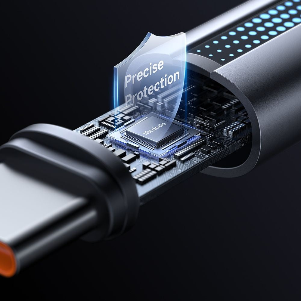 Καλώδιο Δεδομένων και Φόρτισης USB-C - USB-C McDodo CA-5740, 100W, 1.2m, Μαύρο