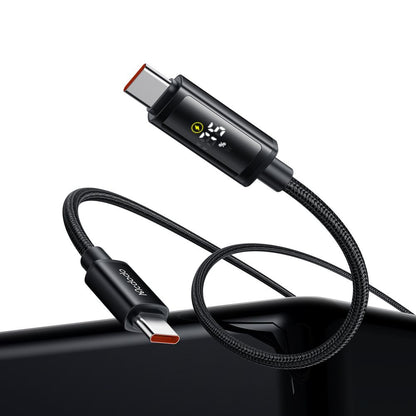 USB-C Data and Charging Cable - USB-C McDodo CA-8000 Display, 100W, 1.2m, Black