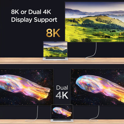 Καλώδιο Δεδομένων και Φόρτισης USB-C - USB-C Spigen EB24012CC, 240W, 1.2m, Λευκό