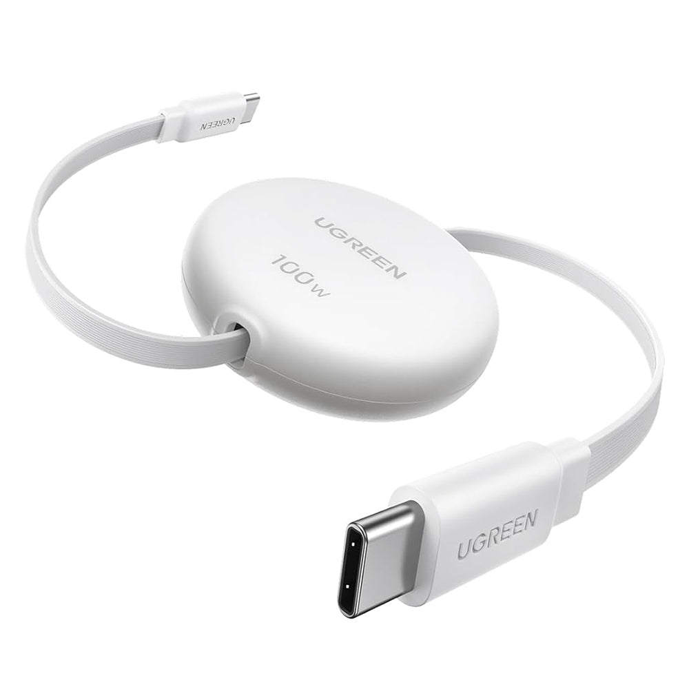 Καλώδιο Δεδομένων και Φόρτισης USB-C - USB-C UGREEN L531, 100W, 1m, Λευκό