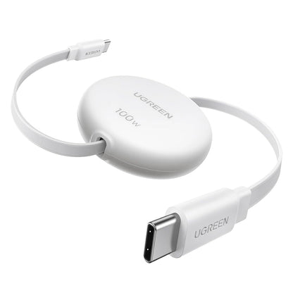 Καλώδιο Δεδομένων και Φόρτισης USB-C - USB-C UGREEN L531, 100W, 1m, Λευκό