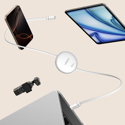 Καλώδιο Δεδομένων και Φόρτισης USB-C - USB-C UGREEN L531, 100W, 1m, Λευκό