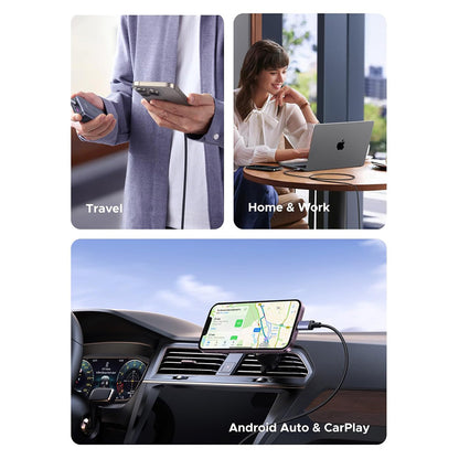 USB-C Data and Charging Cable - USB-C UGREEN L532, 240W, 3m, Gray