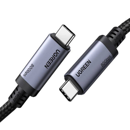 Καλώδιο Δεδομένων και Φόρτισης USB-C - USB-C UGREEN L706 (65383), 240W, 1m, Μαύρο