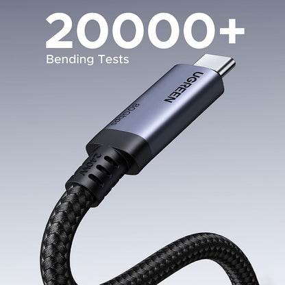 Καλώδιο Δεδομένων και Φόρτισης USB-C - USB-C UGREEN L706 (65383), 240W, 1m, Μαύρο