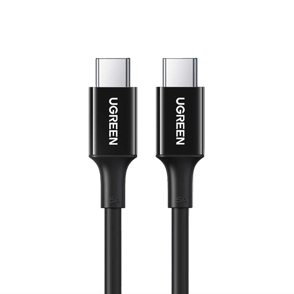 Καλώδιο Δεδομένων και Φόρτισης USB-C - USB-C UGREEN US300 (80371), 100W, 1m, Μαύρο
