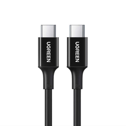 Καλώδιο Δεδομένων και Φόρτισης USB-C - USB-C UGREEN US300 (80371), 100W, 1m, Μαύρο