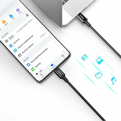 Καλώδιο Δεδομένων και Φόρτισης USB-C - USB-C UGREEN US300 (80371), 100W, 1m, Μαύρο