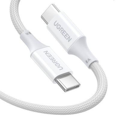 USB-C Data and Charging Cable - USB-C UGREEN US557 (15267), 100W, 1m, White