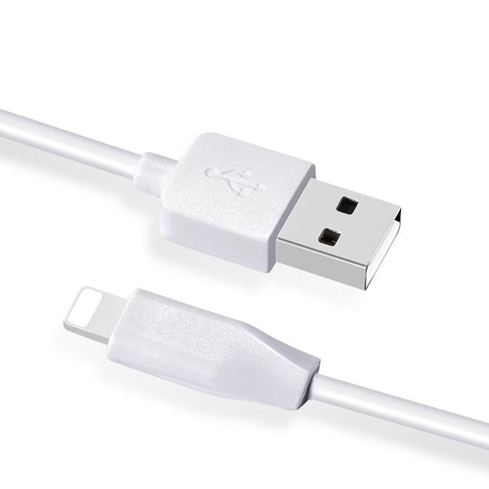 Καλώδιο δεδομένων και φόρτισης USB-A - Lightning HOCO Rapid X1, 18W, 1m, Λευκό