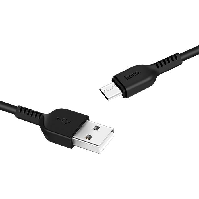 Καλώδιο δεδομένων και φόρτισης USB-A - USB-C HOCO Flash X20, 18W, 3m, Μαύρο