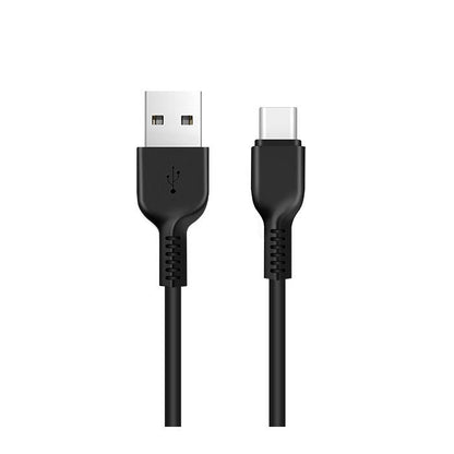 Καλώδιο δεδομένων και φόρτισης USB-A - USB-C HOCO Flash X20, 18W, 3m, Μαύρο