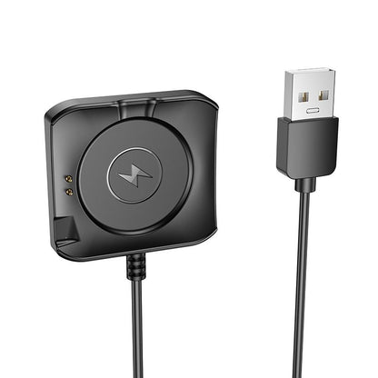 Καλώδιο Φόρτισης για Smartwatch HOCO Y28, USB-A, Μαύρο