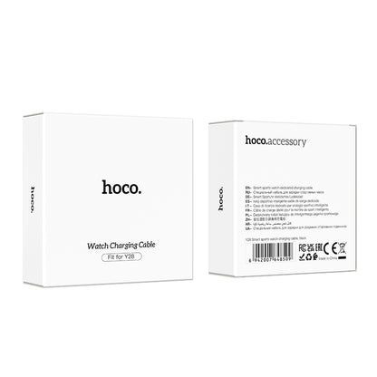 Καλώδιο Φόρτισης για Smartwatch HOCO Y28, USB-A, Μαύρο