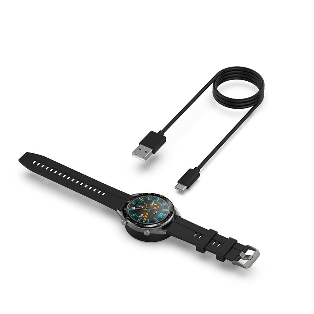Καλώδιο Φόρτισης Techsuit THC3 για Honor Watch / Huawei Watch Series, USB-A, Μαύρο