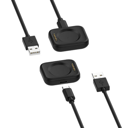 Techsuit TXC8 Charging Cable for Oppo Watch / OnePlus Watch Series, USB-A, Black