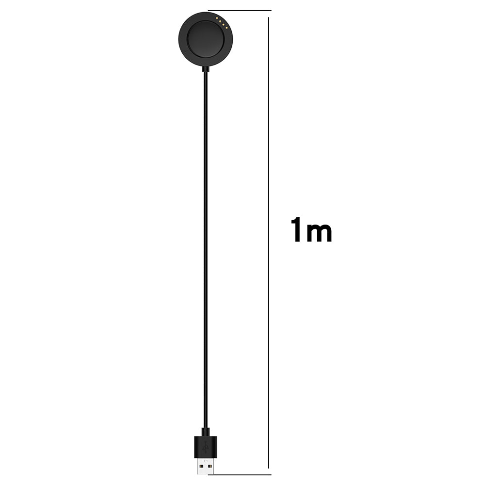 Καλώδιο Φόρτισης Techsuit TXC9 για Xiaomi Watch S4 Sport, USB-A, Μαύρο