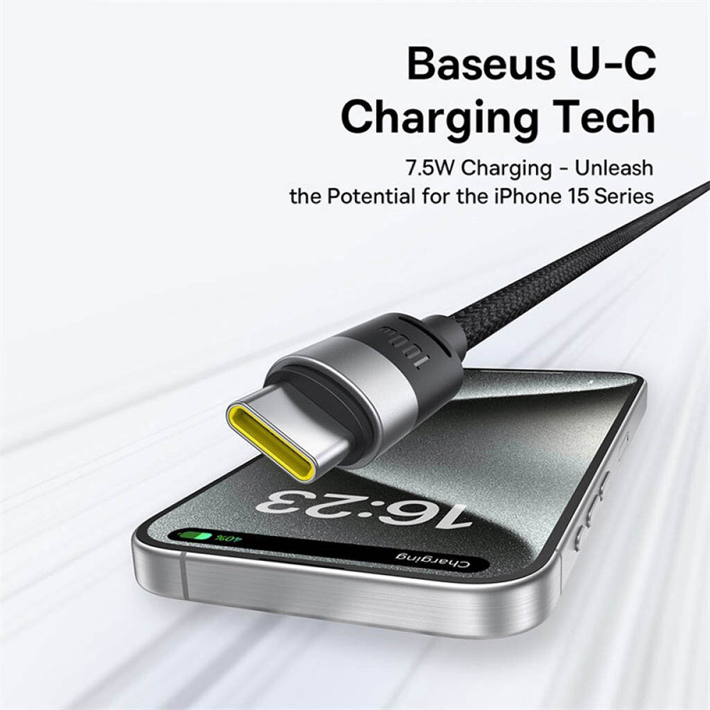 Καλώδιο Φόρτισης USB-A - Lightning / microUSB / USB-C Baseus StarSpeed 3in1, 20W, 0.6m, Μαύρο P10319900111-00