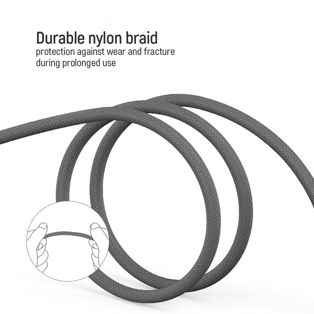 Καλώδιο Φόρτισης USB-A - Lightning / microUSB / USB-C ColorWay CW-CBU3003, 20W, 1.2m, Γκρι