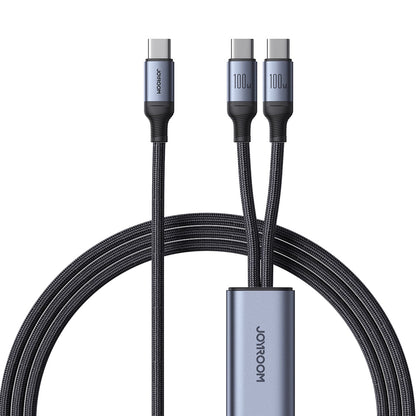 Καλώδιο φόρτισης USB-C - USB-C Joyroom SA21-1T2, 100W, 1.5m, Μαύρο 