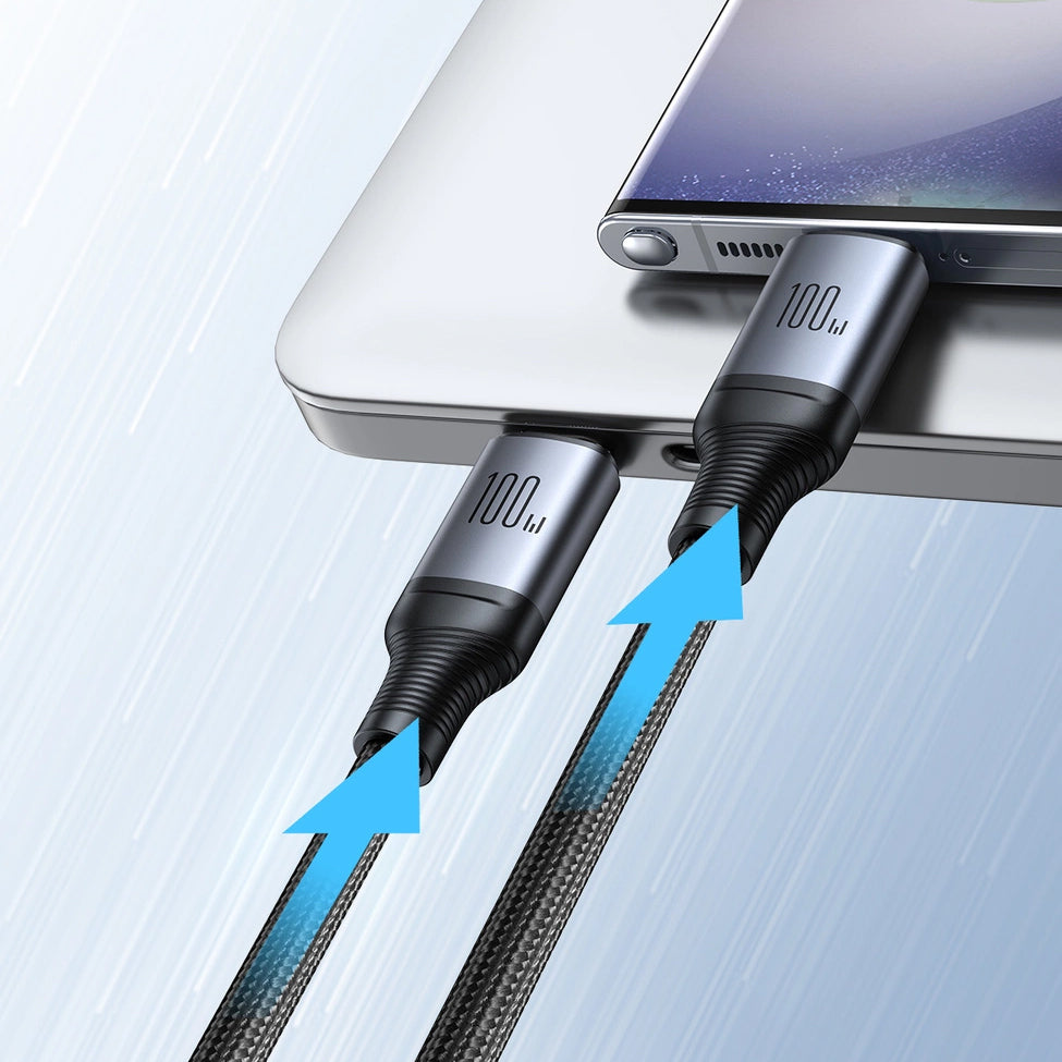 Καλώδιο φόρτισης USB-C - USB-C Joyroom SA21-1T2, 100W, 1.5m, Μαύρο 