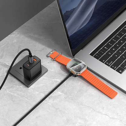 Καλώδιο Φόρτισης USB-C - USB-C HOCO CW66 2in1, 100W, 1.2m, Μαύρο