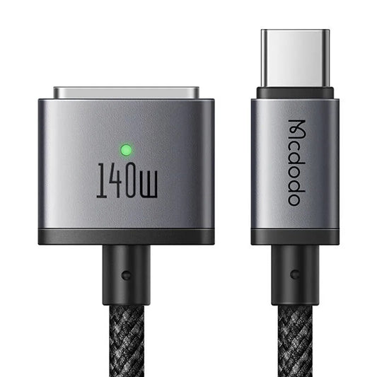 Καλώδιο Φόρτισης McDodo CA-1470, USB-C - MagSafe 3, 140W, 2m, Μαύρο