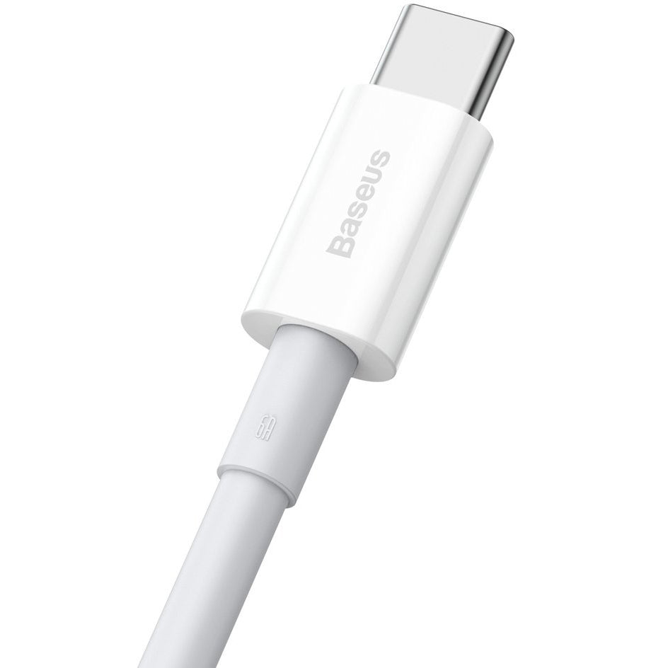 Καλώδιο δεδομένων και φόρτισης USB-A - USB-C Baseus Superior Series, 66W, 1m, λευκό CATYS-02