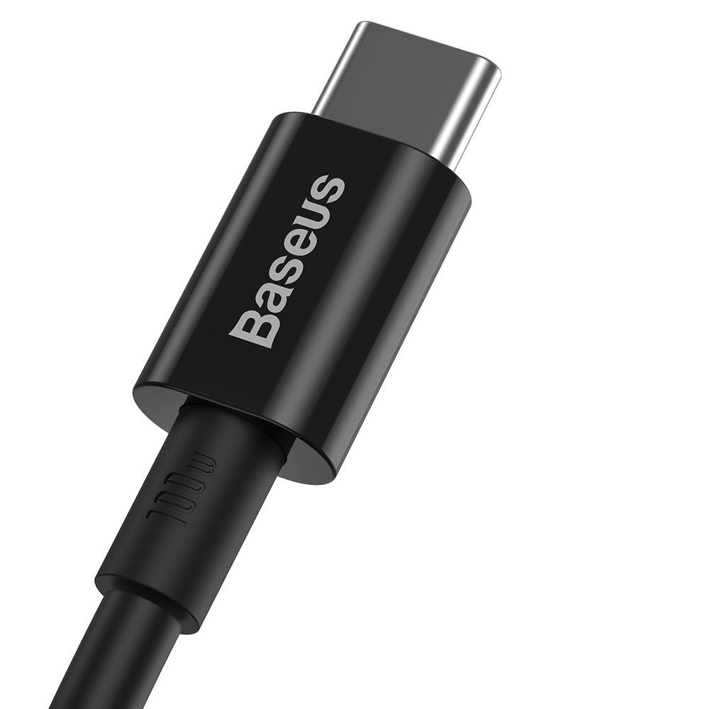 Καλώδιο δεδομένων και φόρτισης USB-C - USB-C Baseus Superior Series, 100W, 2m, μαύρο CATYS-C01