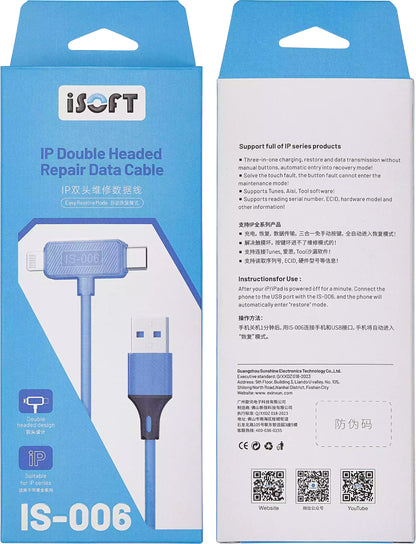 Lightning / USB-C Cable iSOFT IS-006 Easy Restore Mode for Apple iPhone Series