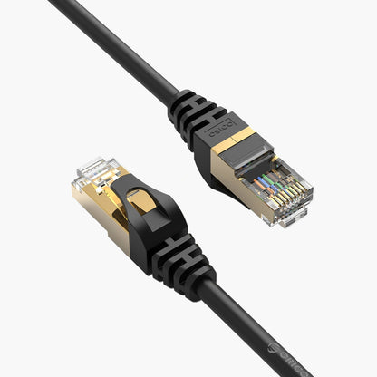 Καλώδιο Δικτύου Orico PUG-C7, UTP, Cat7, 2μ, Μαύρο