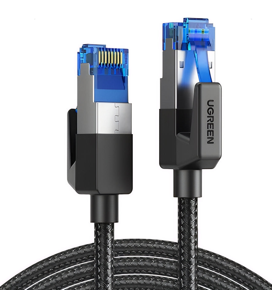 UGREEN NW153 Network Cable, UTP, Cat8, 2m, Black