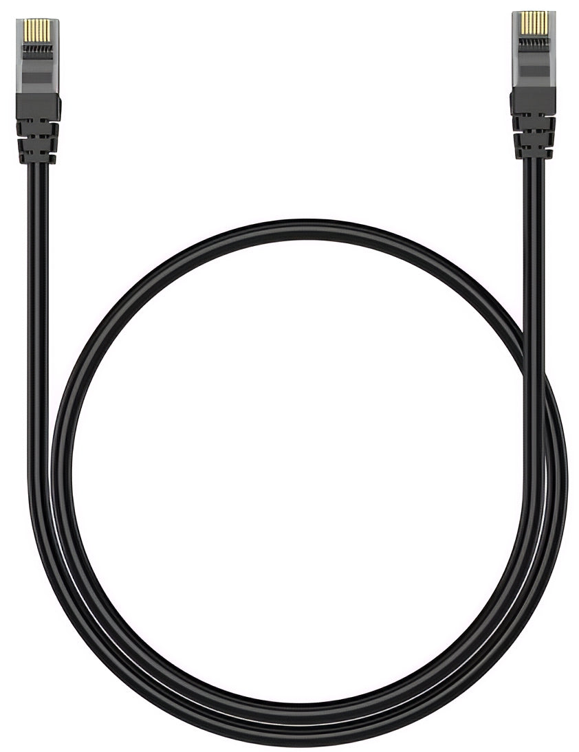 Καλώδιο Δικτύου XO Design GB007, UTP, Cat6, 1m, Μαύρο