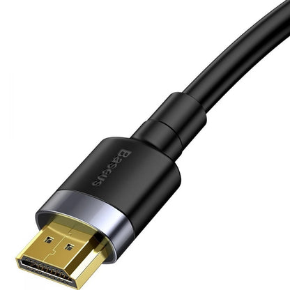 Καλώδιο Βίντεο Baseus Cafule, HDMI - HDMI, 4K, 2m, Μαύρο CADKLF-F01