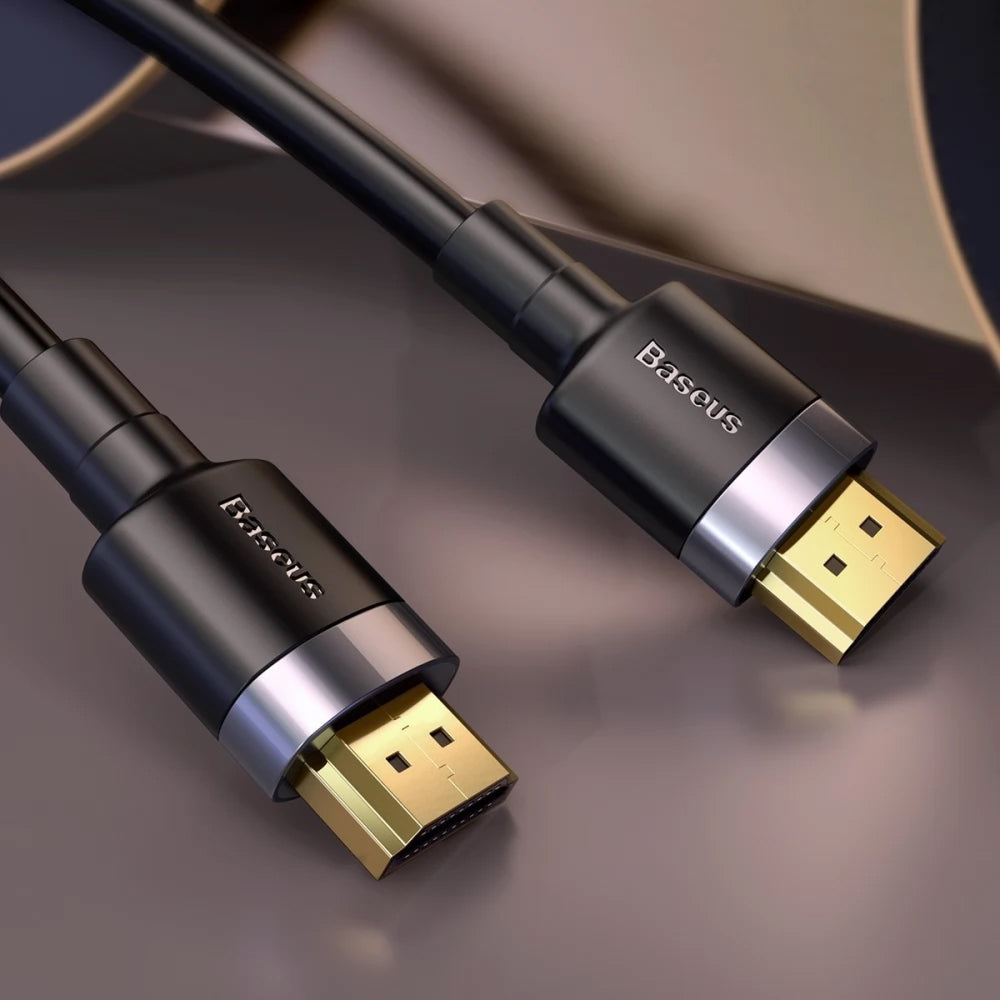Καλώδιο Βίντεο Baseus Cafule, HDMI - HDMI, 4K, 2m, Μαύρο CADKLF-F01