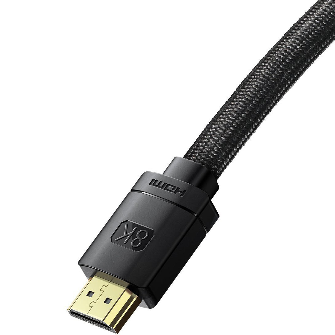 Καλώδιο Βίντεο Baseus High Definition, HDMI - HDMI, 8K, 2m, Μαύρο CAKGQ-K01