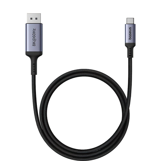 Καλώδιο ήχου και βίντεο USB-C - DisplayPort USB-C Baseus Ultra Clarity, 8K, 1,5m, μαύρο B006337070D111-00 