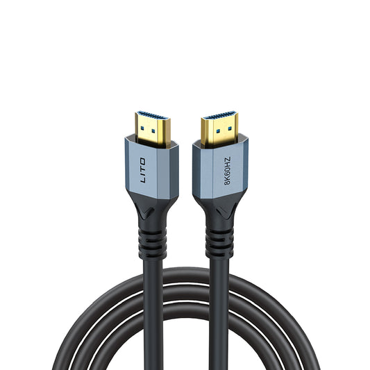 Καλώδιο Βίντεο Lito HD119, HDMI - HDMI, 8K, 1.8μ, Μαύρο