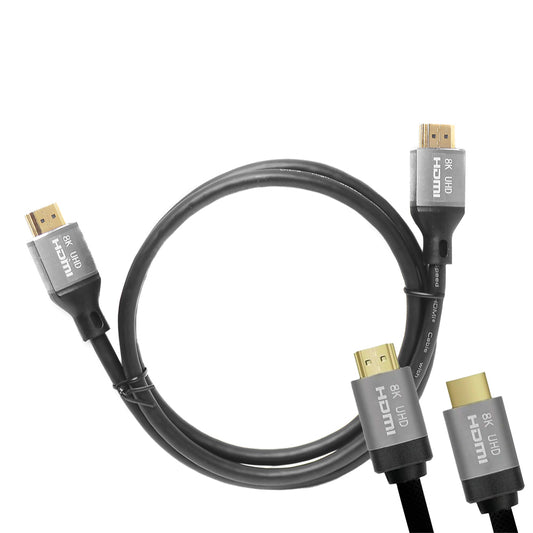 Καλώδιο Βίντεο LTC Gold, HDMI - HDMI, 8K, 1μ, Μαύρο