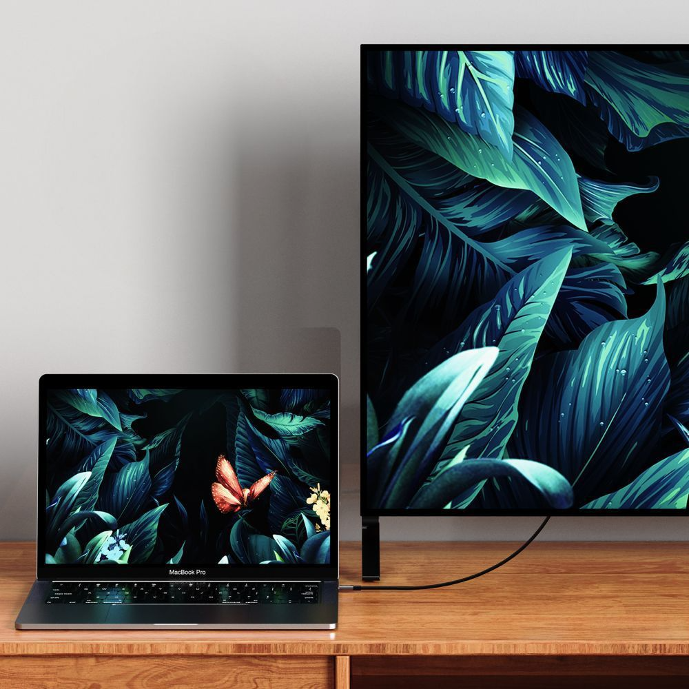 Καλώδιο Βίντεο Tech-Protect Ultraboost, DisplayPort - HDMI, 4K, 2μ, Μαύρο